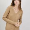 CARDIGAN CLASSICO - Cammello, TU