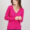 CARDIGAN CLASSICO - Fucsia, TU