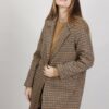 CAPPOTTO IN FANTASIA PIED DE POULE - Cammello, L