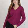 MAGLIA SCOLLO A V - Petunia, TU
