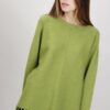 MAXI MAGLIA CON FRANGE - Pistacchio, TU