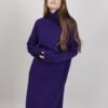 ABITO IN MAGLIA CON SPACCHI LATERALI - Viola, TU