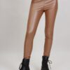 LEGGINGS IN ECOPELLE - Cammello, M
