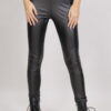 LEGGINGS IN ECOPELLE - Nero, L
