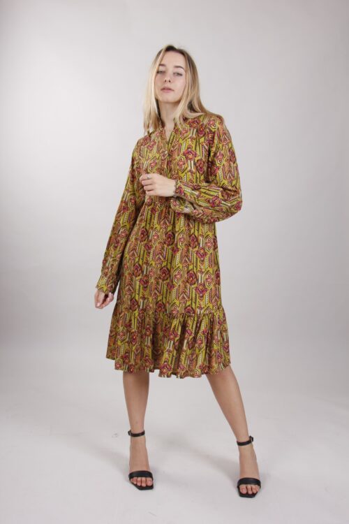 ABITO CHEMISIER A FANTASIA