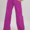 PANTALONE IN VELLUTO A COSTINE - Petunia, M