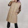 GILET LUNGO TRAPUNTATO - Beige, TU