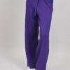 PANTALONE PALAZZO CON COULISSE - Viola, TU