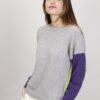 MAGLIA CON MANICHE A CONTRASTO - Perla, TU