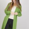 CARDIGAN LAVORAZIONE A MAGLIA - Pistacchio, TU