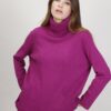 MAGLIA CON COLLO E TASCHE A COSTINE - Petunia, TU