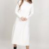 ABITO IN MAGLIA OVERSIZE - Panna, TU
