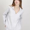 MAGLIA A COSTINE CON COLLETTO - Pearl, TU