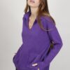 MAGLIA A COSTINE CON COLLETTO - Violet, TU