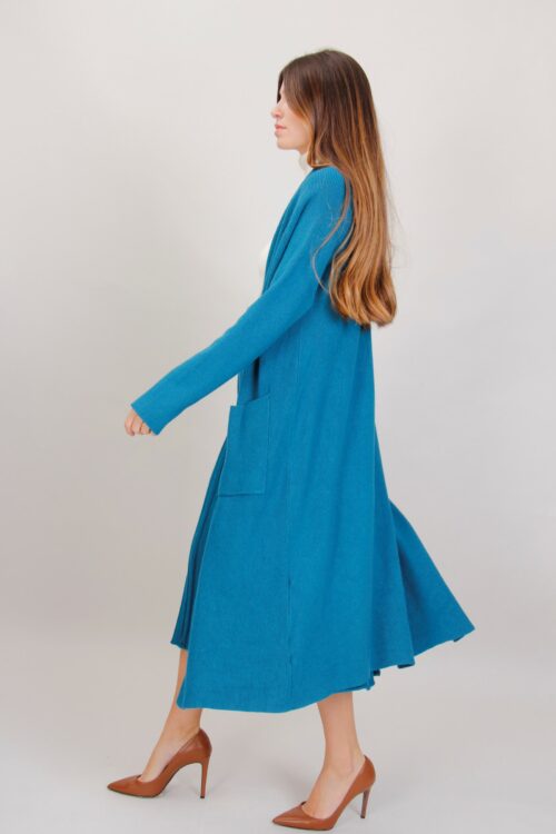 Alternative view of CARDIGAN LUNGO A COSTINE