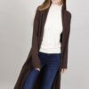 CARDIGAN LUNGO A COSTINE - Moro, TU