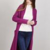 CARDIGAN LUNGO A COSTINE - Petunia, TU