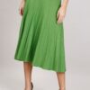 GONNA IN MAGLIA PLISSE' - Pistacchio, TU
