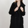 CAPPOTTO DOPPIOPETTO LANA BOUCLE’ - Nero, M