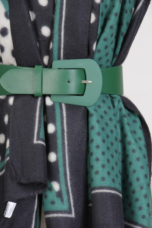 CINTURA CON FIBBIA IN PLASTICA