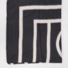 SCIARPA CON MOTIVO GEOMETRICO - Nero, TU