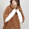 CAPPOTTO TEDDY CORTO - Cammello, TU