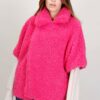 CAPPOTTO TEDDY CORTO - Fucsia, TU