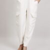 PANTALONI CARGO - Panna, M