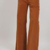 PANTALONE IN VELLUTO A COSTINE - Cammello, S