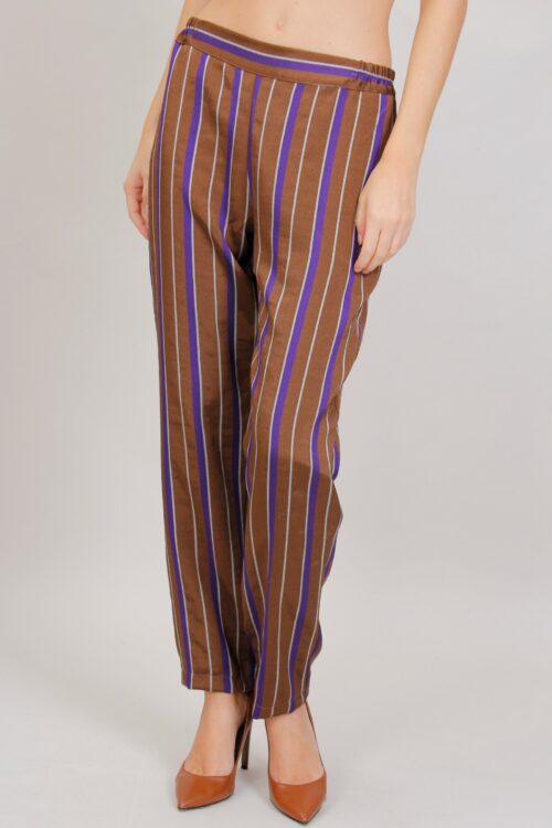 Alternative view of PANTALONE CLASSICO A RIGHE