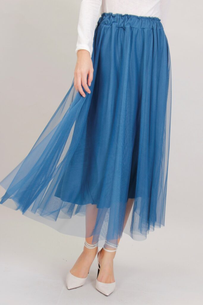 GONNA MIDI IN TULLE 