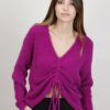 MAGLIA CON ARRICCIATURA - Petunia, TU