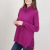 MAGLIA CON FRANGE LATERALI - Petunia, TU