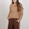 CARDIGAN MORBIDO EFFETTO PELO - Cammello, TU