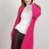CARDIGAN MORBIDO EFFETTO PELO - Fucsia, TU