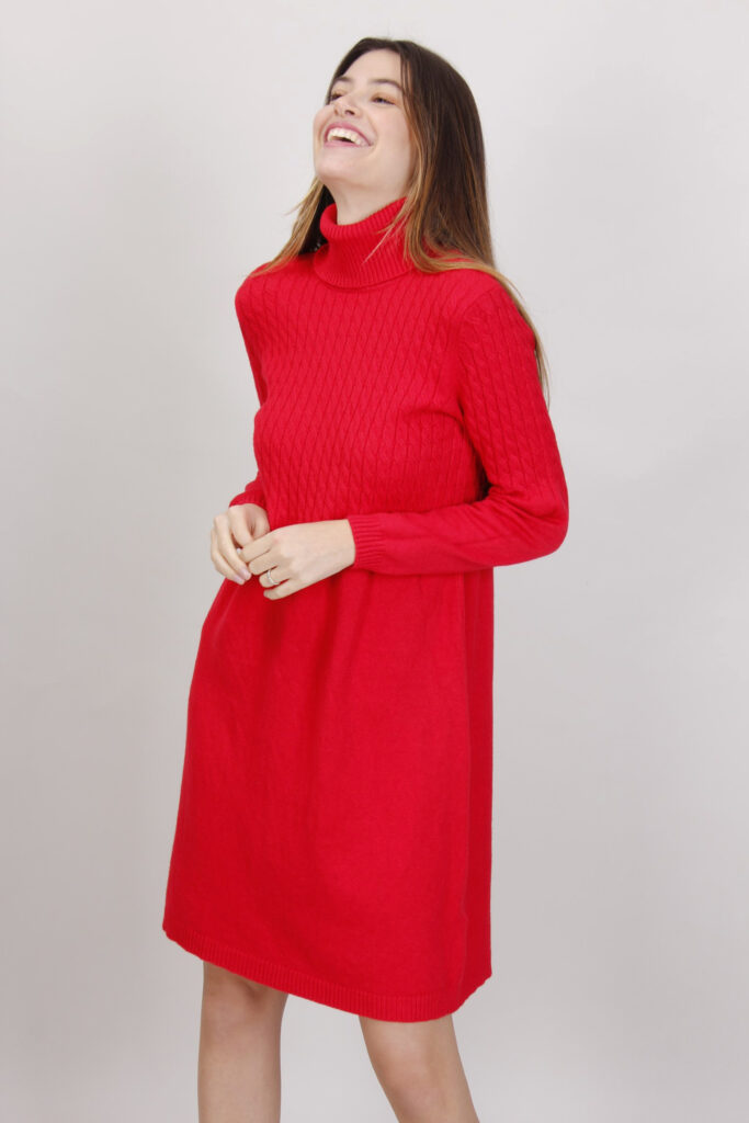 ABITO IN MAGLIA A TRECCE 