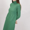 ABITO IN MAGLIA A TRECCE - Verde bottiglia, TU
