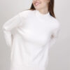 PULLOVER IN MAGLIA - Panna, TU