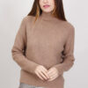 PULLOVER CON BOTTONI LATERALI - Cammello, TU