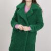 CAPPOTTO DOPPIOPETTO LANA BOUCLE’ - Emerald, S