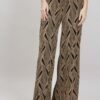 PANTALONE PALAZZO IN LUREX - Oro, TU