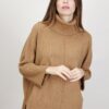 MAGLIA CON COLLO ALTO - Cammello, TU