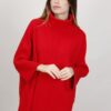 MAGLIA CON COLLO ALTO - Rosso, TU