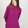 PULLOVER LUNGO IN MAGLIA ASIMMETRICO - Petunia, TU