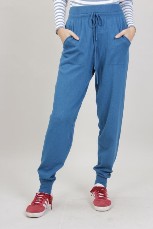 Alternative view of PANTALONI JOGGER IN MAGLIA