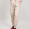 PANTALONI JOGGER IN MAGLIA - Beige, TU