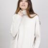 PULLOVER IN MAGLIA CON FRANGE - Gesso, TU