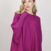MAGLIA MANICHE A PIPISTRELLO OVERSIZE - Petunia, TU