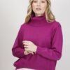 MAGLIA ASIMMETRICA A COLLO ALTO - Petunia, TU