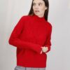 PULLOVER A TRECCE - Rosso, TU